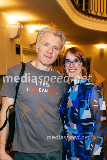  Branko Završan, igralec;  Maja Šorli Jakin , dramaturginjaTega okusa še niste poskusili, premiera v SLG Celje