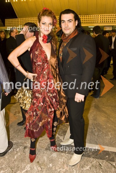 Tia Paynich, modna oblikovalka s fantom JasminomViktorji 2008, druženje pred dvorano