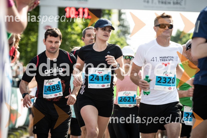  Ivan Vrabl;  Jerneja Osojnik;  Jožek Osojnik41. Maraton treh src