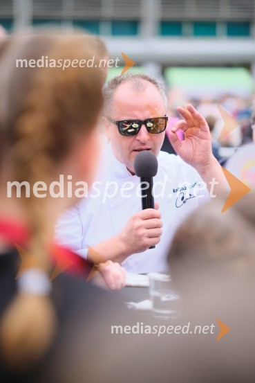  Matjaž Cotič, chef, Koča na KokošiPašta Fešta - največji festival testenin