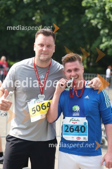  Tadej Fišer;  Gregor Štusej41. Maraton treh src