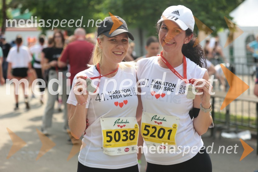  Maja Ribič;  Ines Emeršič41. Maraton treh src