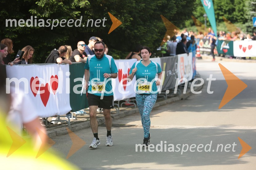  Valentin Kranjec;  Alina Kranjec41. Maraton treh src