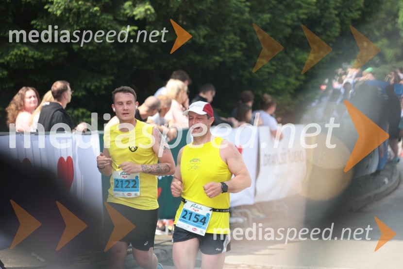  Gregor Kos, predsednik stranke Za zdravo družbo;  Mario Šilec41. Maraton treh src