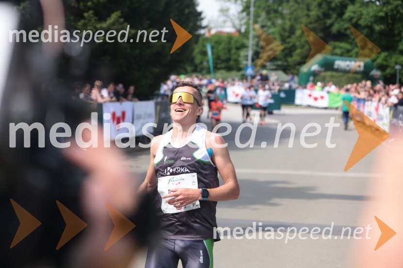  Primož Kobe, 1. mesto polmaraton, 41. Maraton treh src41. Maraton treh src