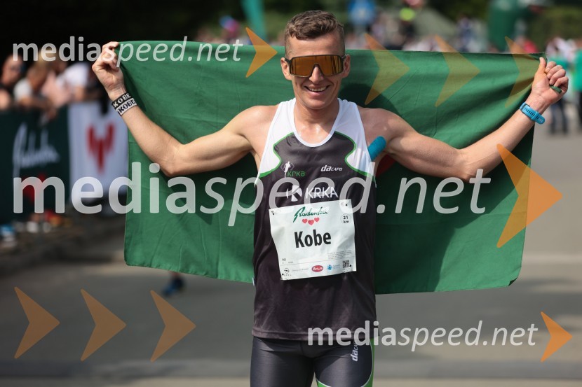  Primož Kobe, 1. mesto polmaraton, 41. Maraton treh src41. Maraton treh src