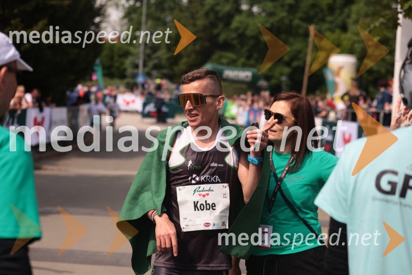  Primož Kobe, 1. mesto polmaraton, 41. Maraton treh src;  ... 41. Maraton treh src