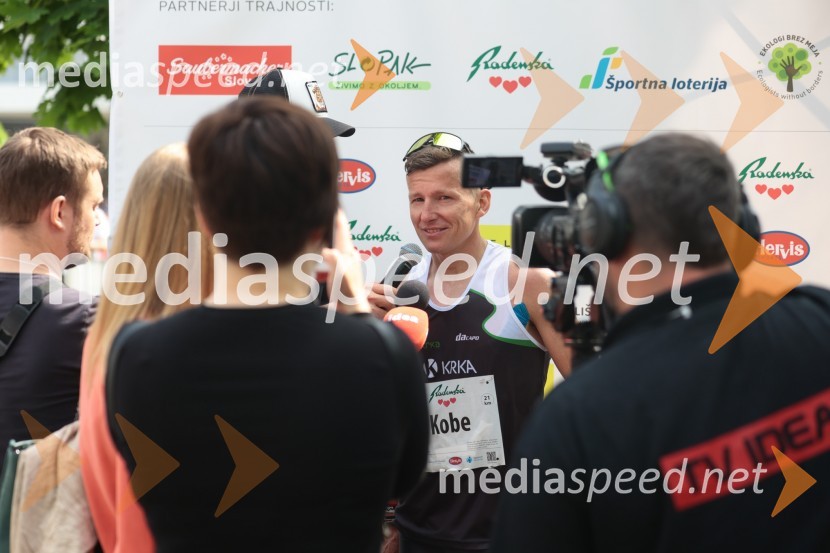  Primož Kobe, 1. mesto polmaraton, 41. Maraton treh src41. Maraton treh src