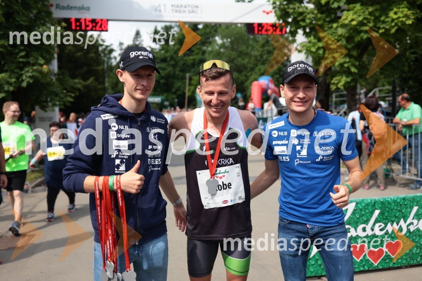  Lovro Kos, smučarski skakalec;  Primož Kobe, 1. mesto polmaraton, 41. Maraton treh src;  Anže Lanišek, smučarski skakalec41. Maraton treh src