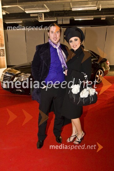 Maja Martina Merljak, igralka s fantomViktorji 2008, zaključna zabava na Gospodarskem razstavišču