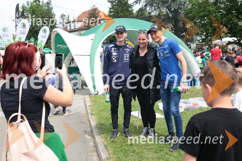  Domen Prevc, smučarski skakalec;  ... ;  Anže Lanišek, smučarski skakalec41. Maraton treh src