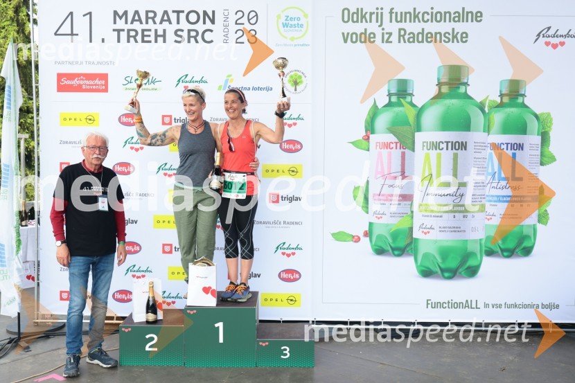  ... ;  Mojca Šraj, 2. mesto, nordijska hoja ženske F, 41. Maraton treh src;  Tina Marie Rowe, 1. mesto, nordijska hoja ženske F, 41. Maraton treh src41. Maraton treh src