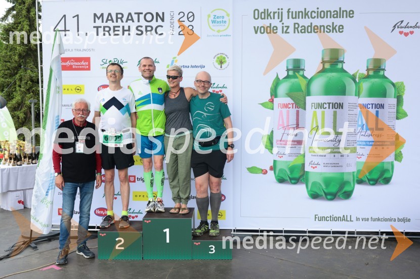  ... ;  Denis Hojnik, 3. mesto, Nordijska hoja - moški F, 41. Maraton treh src;  Karl Petelinšek, 1. mesto, Nordijska hoja - moški F, 41. Maraton treh src;  Mojca Šraj, 2. mesto, nordijska hoja ženske F, 41. Maraton treh src;  ... 41. Maraton treh src