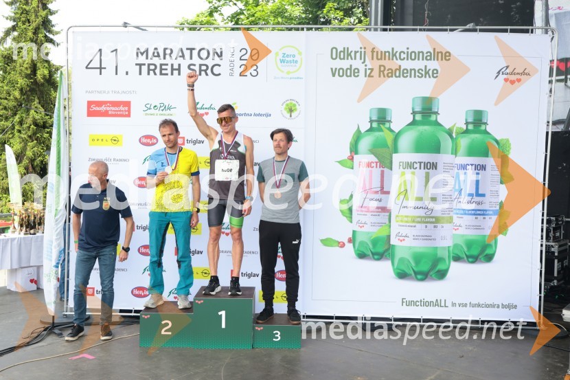  ... ;  ... ;  Primož Kobe, 1. mesto polmaraton, 41. Maraton treh src;  ... 41. Maraton treh src