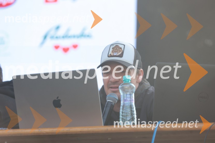  Mitja Šeško, moderator prireditev 41. Maraton treh src