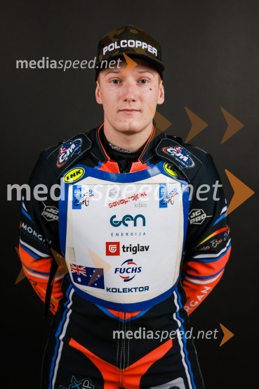  Maurice Brown, speedwyaist, AvstralijaSpeedway, kvalifikacije SP U21, Grmek do 6. mesta