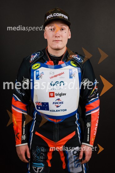  Maurice Brown, speedwyaist, AvstralijaSpeedway, kvalifikacije SP U21, Grmek do 6. mesta