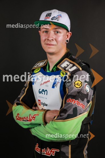  Julian Kuny, speedwayist, Nemčija/SlovenijaSpeedway, kvalifikacije SP U21, Grmek do 6. mesta