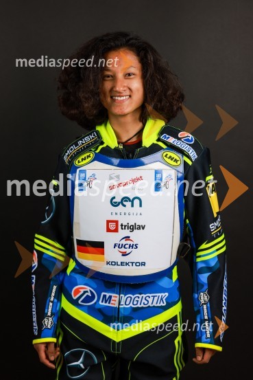  Patricia Erhart, speedwayistka, NemčijaSpeedway, kvalifikacije SP U21, Grmek do 6. mesta