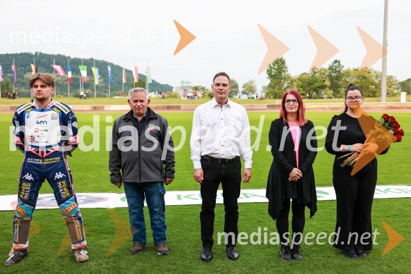  ... ;  ... ;  Gregor Žigante, predsednik AMD Krško;  ... ;  ... Speedway, kvalifikacije SP U21, Grmek do 6. mesta