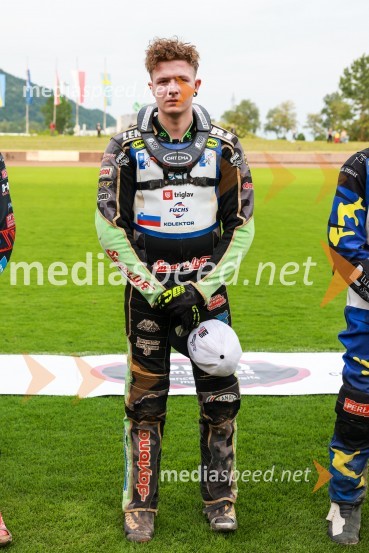  Julian Kuny, speedwayist, Nemčija/SlovenijaSpeedway, kvalifikacije SP U21, Grmek do 6. mesta