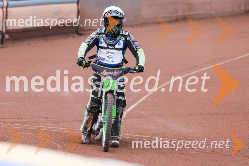  Julian Kuny, speedwayist, Nemčija/SlovenijaSpeedway, kvalifikacije SP U21, Grmek do 6. mesta