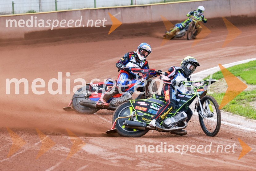  Jacob Hook, speedwayist, Australija;  Gustav Grahn, speedwayist, ŠvedskaSpeedway, kvalifikacije SP U21, Grmek do 6. mesta