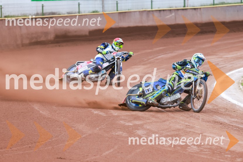  Roman Kapustin, speedwayist, Ukrajina;  Patricia Erhart, speedwayistka, NemčijaSpeedway, kvalifikacije SP U21, Grmek do 6. mesta