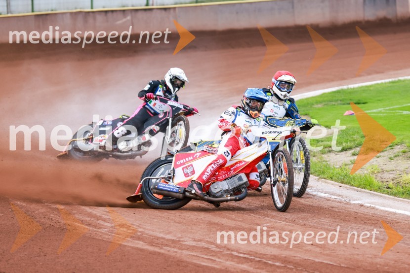  Matteo Boncinelli, speedwayist, Italija;  Mateusz Cierniak, speedwayist, Poljska;  Anže Grmek, speedwayist, SlovenijaSpeedway, kvalifikacije SP U21, Grmek do 6. mesta
