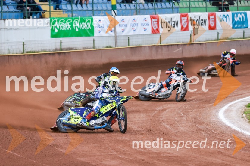  Petr Chlupáč, speedwayist, Češka;  Bastian Borke, speedwayist, Danska;  Maurice Brown, speedwyaist, AvstralijaSpeedway, kvalifikacije SP U21, Grmek do 6. mesta