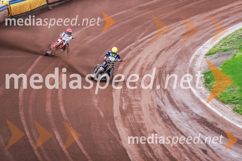  Mateusz Cierniak, speedwayist, Poljska;  Norick Blödorn, speedwayist, NemčijaSpeedway, kvalifikacije SP U21, Grmek do 6. mesta