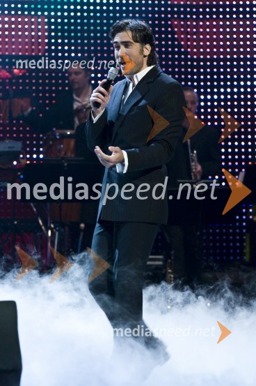 Jan Plestenjak, pevecViktorji 2008, dogajanje na odru in v dvorani