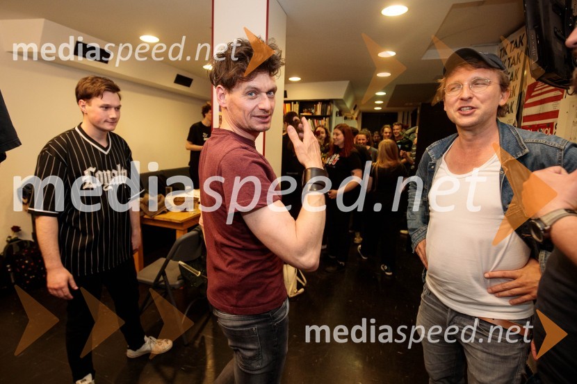  Primož Bezjak, igralec, plesalec;  Boris Nikitin, režiserPoslednji kanček fikcije, premiera v SMG Ljubljana