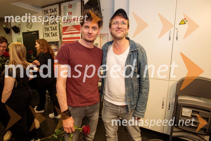  Primož Bezjak, igralec, plesalec;  Boris Nikitin, režiserPoslednji kanček fikcije, premiera v SMG Ljubljana