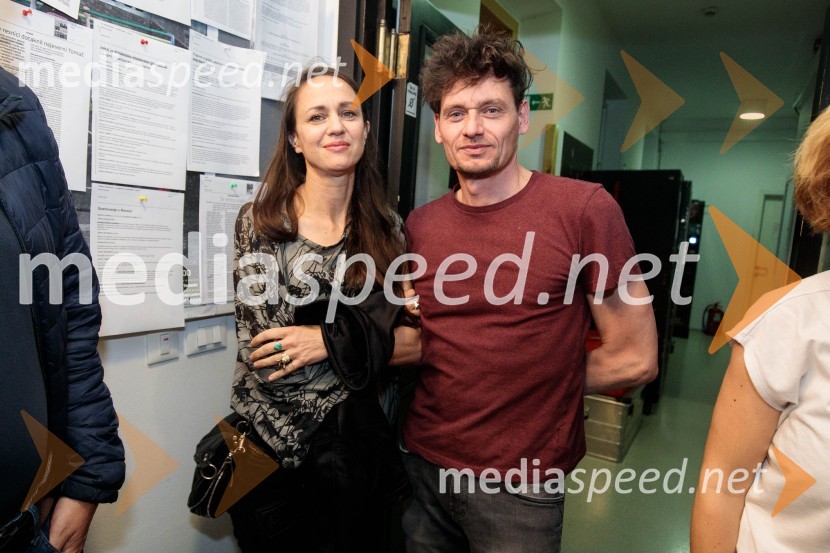  Katarina Stegnar, igralka;  Primož Bezjak, igralec, plesalecPoslednji kanček fikcije, premiera v SMG Ljubljana