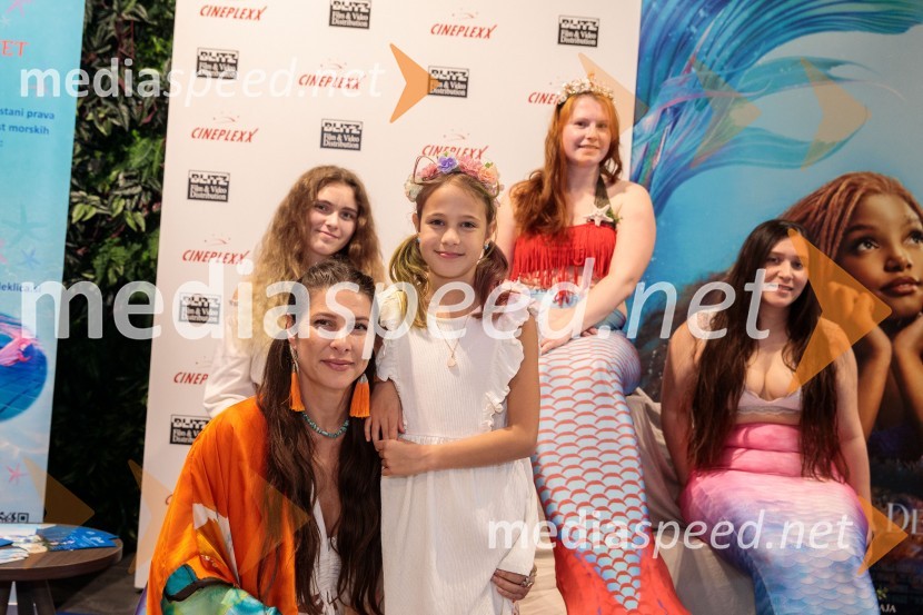  ... ;  ... ;  ... ;  Barbara Petek, Zavod Arabella;  ... Mala morska deklica, premiera filma v Cineplexx Ljubljana