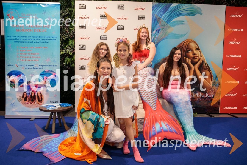  ... ;  ... ;  ... ;  Barbara Petek, Zavod Arabella;  ... Mala morska deklica, premiera filma v Cineplexx Ljubljana