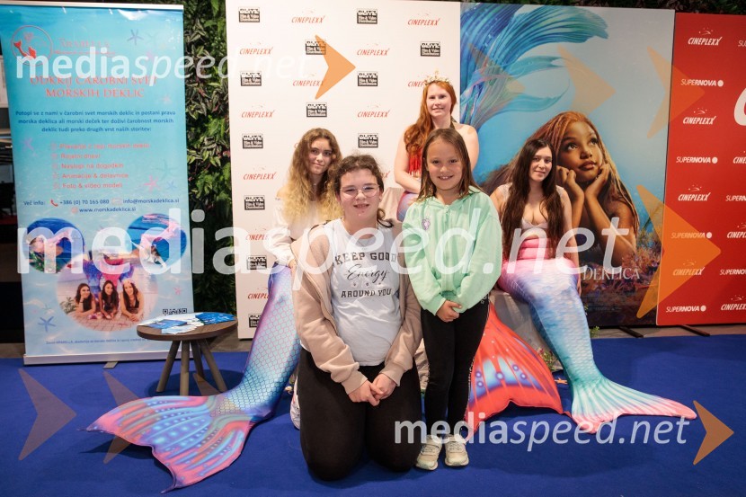  ... ;  ... ;  ... ;  Barbara Petek, Zavod Arabella;  ... Mala morska deklica, premiera filma v Cineplexx Ljubljana