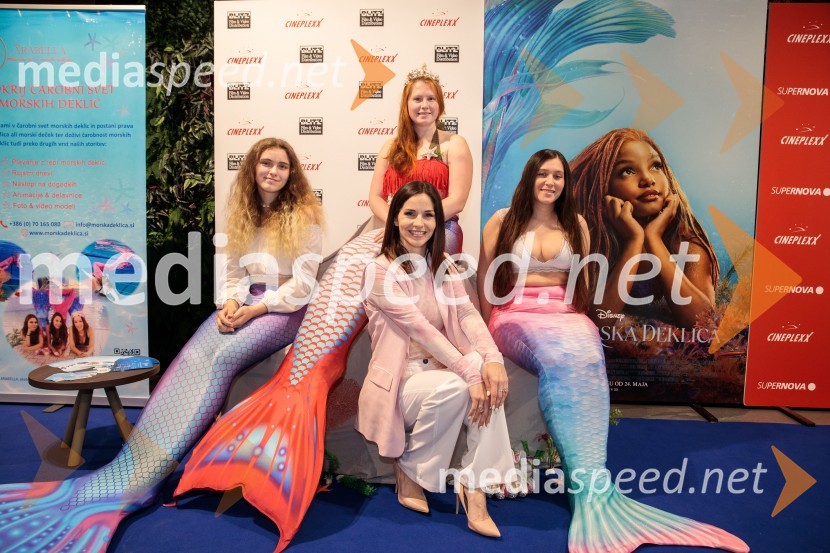  ... ;  Barbara Petek, Zavod Arabella;  Lea Sirk, pevka;  ... Mala morska deklica, premiera filma v Cineplexx Ljubljana