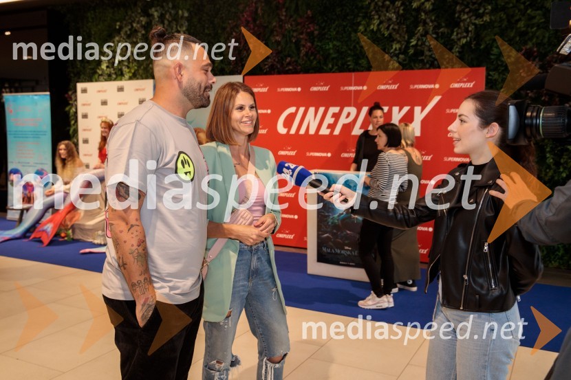  Jani Jugovic, Cool Fotr;  Teja  Jugovic, spletna vplivnica, Cool mamacita;  ... Mala morska deklica, premiera filma v Cineplexx Ljubljana