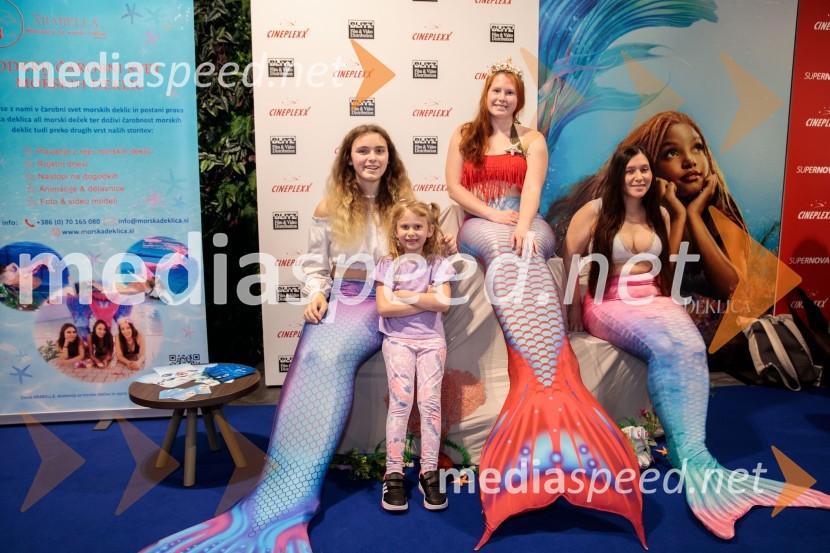  ... ;  ... ;  Barbara Petek, Zavod Arabella;  ... Mala morska deklica, premiera filma v Cineplexx Ljubljana