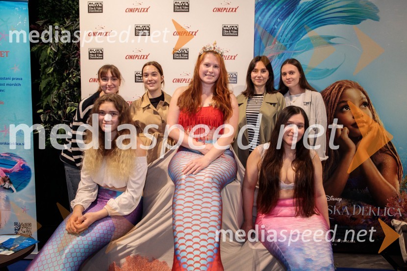 ... ;  ... ;  ... ;  Barbara Petek, Zavod Arabella;  ... ;  ... ;  ... Mala morska deklica, premiera filma v Cineplexx Ljubljana