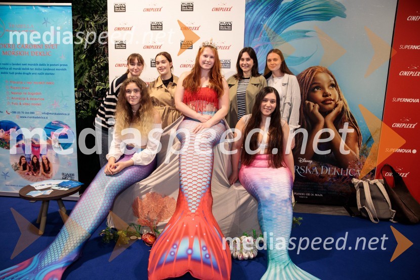  ... ;  ... ;  ... ;  Barbara Petek, Zavod Arabella;  ... ;  ... ;  ... Mala morska deklica, premiera filma v Cineplexx Ljubljana