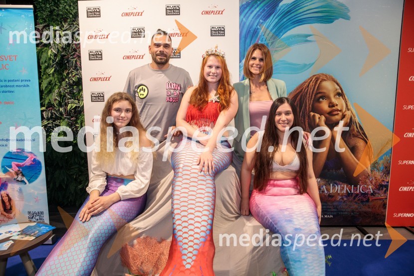  ... ;  Jani Jugovic, Cool Fotr;  Barbara Petek, Zavod Arabella;  Teja  Jugovic, spletna vplivnica, Cool mamacita;  ... Mala morska deklica, premiera filma v Cineplexx Ljubljana
