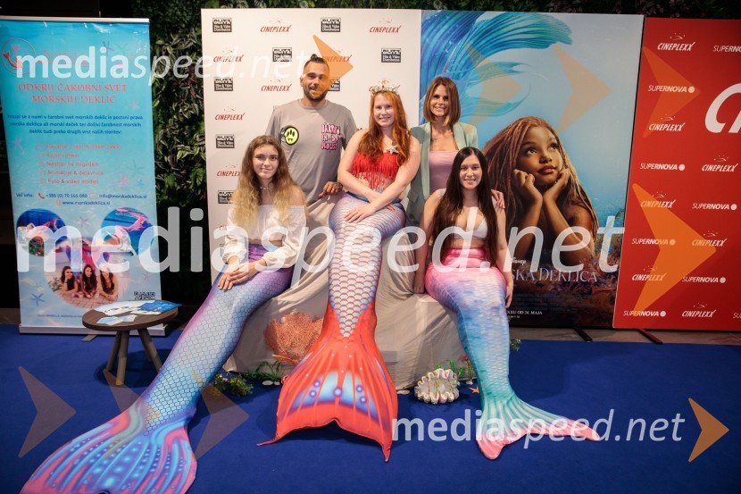  ... ;  Jani Jugovic, Cool Fotr;  Barbara Petek, Zavod Arabella;  Teja  Jugovic, spletna vplivnica, Cool mamacita;  ... Mala morska deklica, premiera filma v Cineplexx Ljubljana