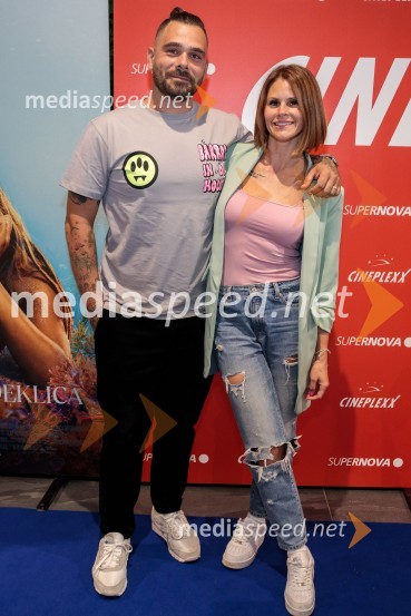  Jani Jugovic, Cool Fotr;  Teja  Jugovic, spletna vplivnica, Cool mamacitaMala morska deklica, premiera filma v Cineplexx Ljubljana