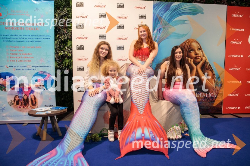  ... ;  ... ;  Barbara Petek, Zavod Arabella;  ... Mala morska deklica, premiera filma v Cineplexx Ljubljana