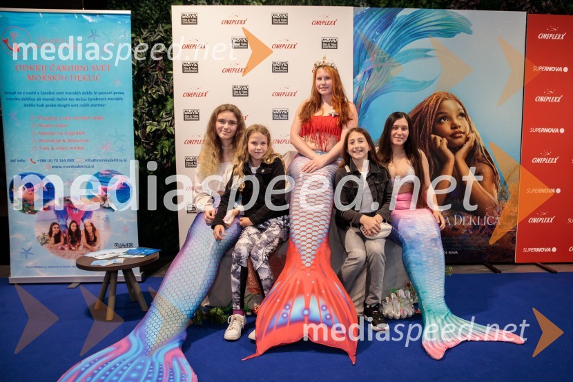  ... ;  ... ;  Barbara Petek, Zavod Arabella;  ... ;  ... Mala morska deklica, premiera filma v Cineplexx Ljubljana