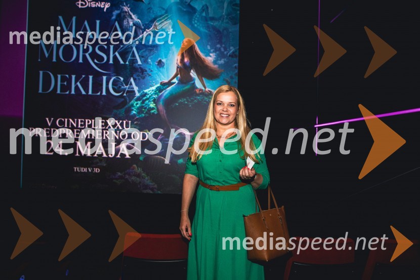  Špela Močnik, TV voditeljicaMala morska deklica, premiera filma v Cineplexx Ljubljana