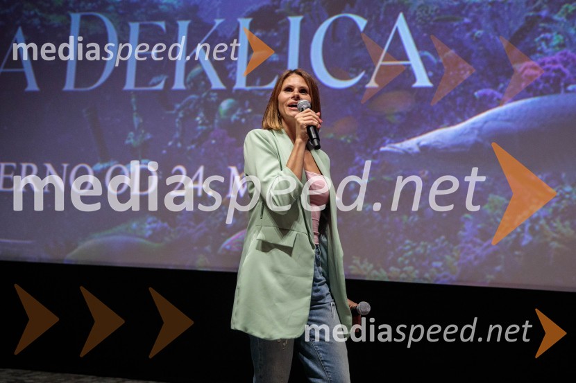  Teja  Jugovic, spletna vplivnica, Cool mamacitaMala morska deklica, premiera filma v Cineplexx Ljubljana